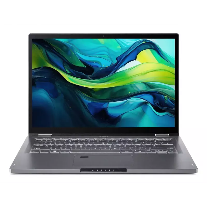 Hybrid 2-in-1 Laptop Acer Aspire Spin 14 ASP14-52MTN Intel Core Ultra 5 115U, 14 Zoll WUXGA Touch, 16 GB LPDDR5x, 512 GB SSD, Windows 11 Home, grau