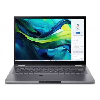 Hybrid 2-in-1 Laptop Acer Aspire Spin 14 ASP14-52MTN-75Q5 — Intel Core Ultra 7 155U, 14 Zoll WUXGA Touch, 16 GB LPDDR5x, 1 TB SSD, Wi‑Fi 6, Windows 11 Home, Grau