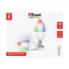 Smart Bulb TRUST 71293 – Wi-Fi Smart Light, weiß, AC, 37×100 mm, 2er-Pack