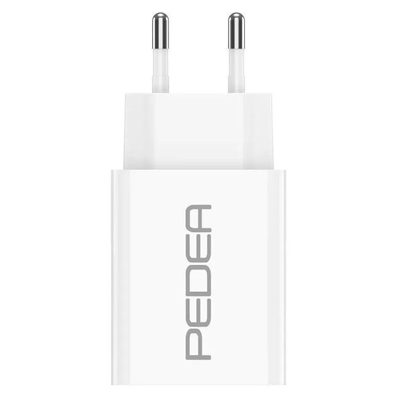 Ladegerät für Mobilgeräte PEDEA 60040100 Universal Weiß AC Schnellladung Innenbereich