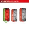 Displex Displayschutzfolie (10H) für Apple iPhone 15 Plus/15 Pro Max/16 Plus, Eco-Montagerahmen, kratzfest