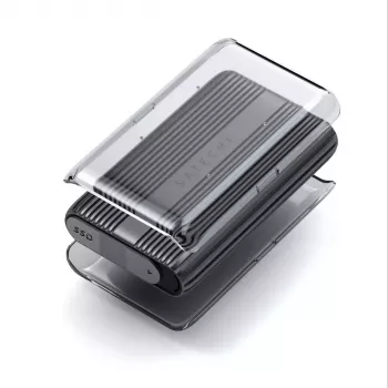 SSD-Gehäuse Satechi USB4 NVMe SSD Pro 4 TB 40 Gbit/s Grau Transparent