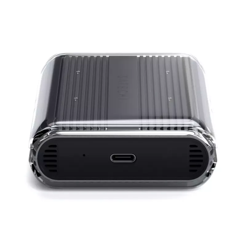 SSD-Gehäuse Satechi USB4 NVMe SSD Pro 4 TB 40 Gbit/s Grau Transparent
