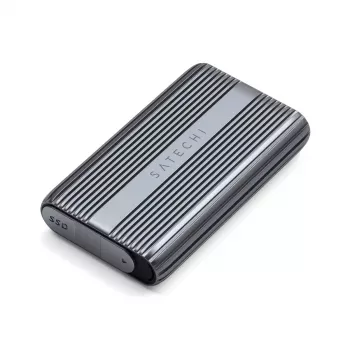 SSD-Gehäuse Satechi USB4 NVMe SSD Pro 4 TB 40 Gbit/s Grau Transparent