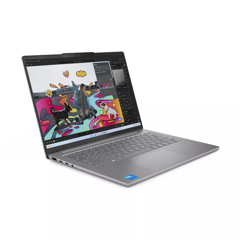 Lenovo IdeaPad Slim 5 14IRH10R Intel Core 7 240H Laptop 35,6 cm (14 Zoll) WUXGA 16 GB DDR5-SDRAM 512 GB SSD Wi-Fi 7 (802.11be) Windows 11 Home Grau