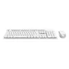 Trust Ody II Tastatur Maus included Home/Office RF Wireless German White