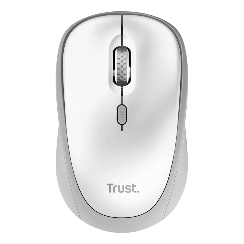 Trust Ody II Tastatur Maus included Home/Office RF Wireless German White