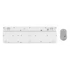 Trust Ody II Tastatur Maus included Home/Office RF Wireless German White