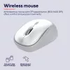 Trust Ody II Tastatur Maus included Home/Office RF Wireless German White