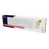 Trust Ody II Tastatur Maus included Home/Office RF Wireless German White