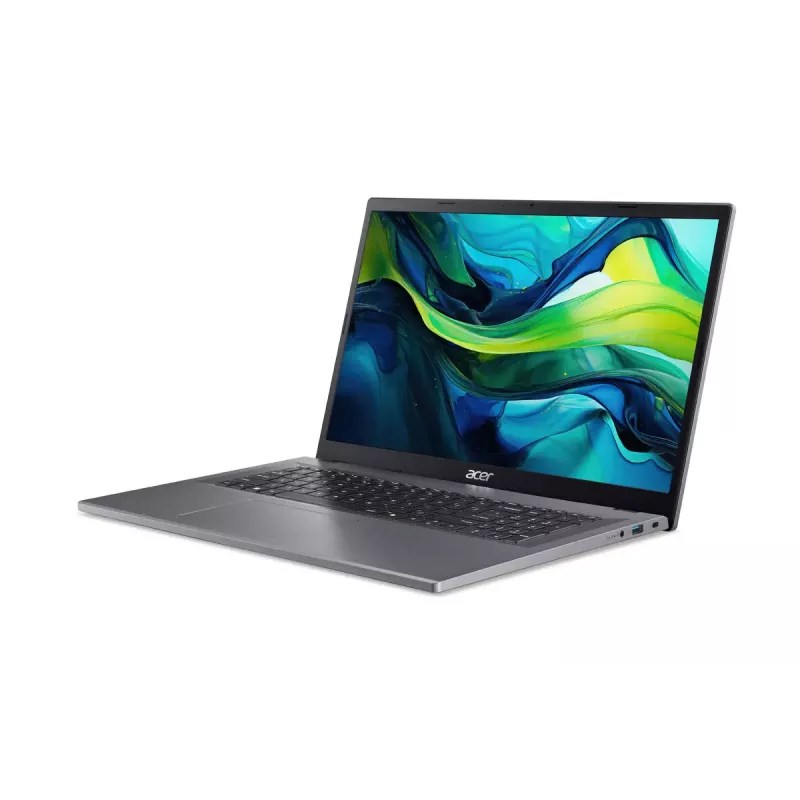 Laptop Acer Aspire Go 17 AG17-31P-36CG — 17,3 Zoll Full HD, Intel Core 3 N355, 8 GB LPDDR5, 512 GB SSD, eShell, Grau