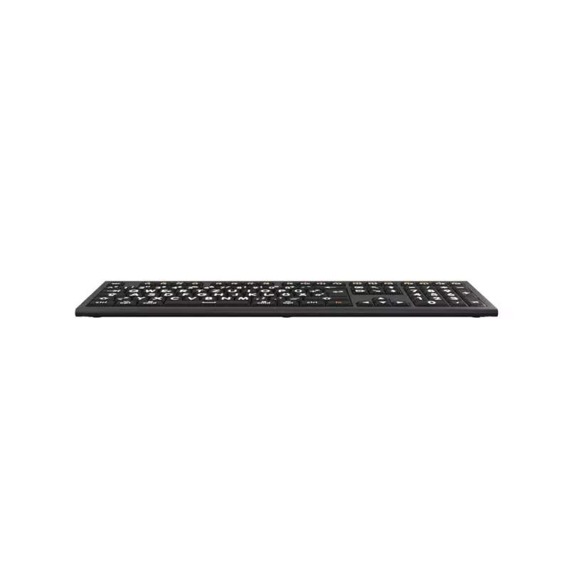 Logickeyboard LKB-LPWB-A2M-DE Tastatur Universal USB QWERTZ Deutsch Schwarz