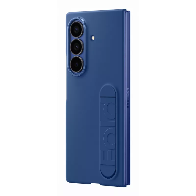 Schützende Silikonhülle für Samsung Galaxy Fold7 — Blau, Modell EF‑MF966CNEGWW