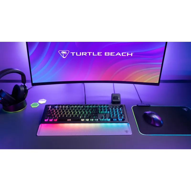 Turtle Beach Vulcan II Max Tastatur Gaming USB QWERTZ Schwarz