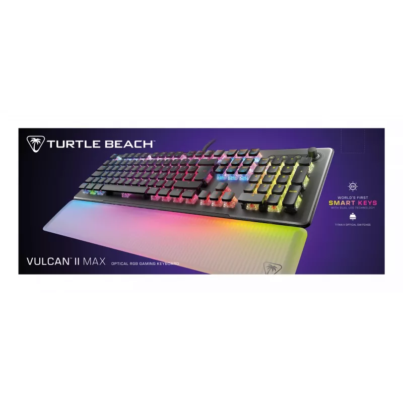 Turtle Beach Vulcan II Max Tastatur Gaming USB QWERTZ Schwarz