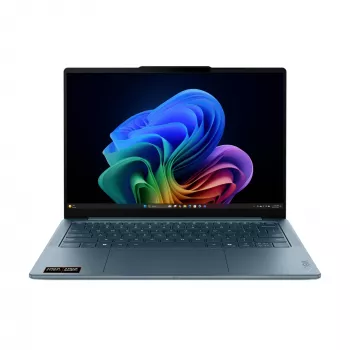 Lenovo Yoga Slim 7 14AKP10 Copilot+ PC AMD Ryzen™ AI 7 350 Laptop 35,6 cm (14 Zoll) 2.8K 16 GB LPDDR5-SDRAM 512 GB SSD Wi-Fi 7 (802.11be) Windows 11 Home Teal
