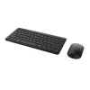 Trust Lyra Tastatur Maus enthalten Büro RF Wireless + Bluetooth QWERTZ Deutsch Schwarz