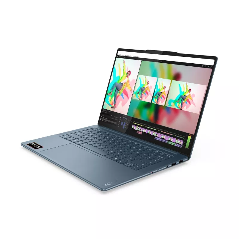 Lenovo Yoga Pro 7 14AKP10 Copilot+ PC AMD Ryzen™ AI 7 350 Laptop 36,8 cm (14,5 Zoll) 3K 32 GB LPDDR5x-SDRAM 1 TB SSD Wi-Fi 7 (802.11be) Windows 11 Pro Deutsch Teal