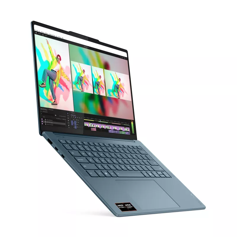 Lenovo Yoga Pro 7 14AKP10 Copilot+ PC AMD Ryzen™ AI 7 350 Laptop 36,8 cm (14,5 Zoll) 3K 32 GB LPDDR5x-SDRAM 1 TB SSD Wi-Fi 7 (802.11be) Windows 11 Pro Deutsch Teal