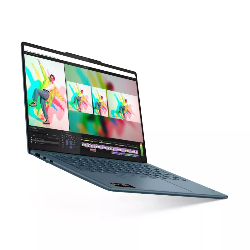 Lenovo Yoga Pro 7 14AKP10 Copilot+ PC AMD Ryzen™ AI 7 350 Laptop 36,8 cm (14,5 Zoll) 3K 32 GB LPDDR5x-SDRAM 1 TB SSD Wi-Fi 7 (802.11be) Windows 11 Pro Deutsch Teal