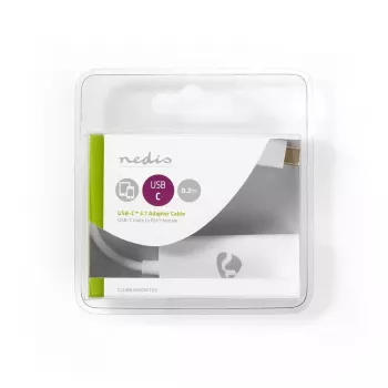 Netzwerkkabel Nedis CCGB64950WT02 RJ-45 Cat8.1 0,2 m Weiß