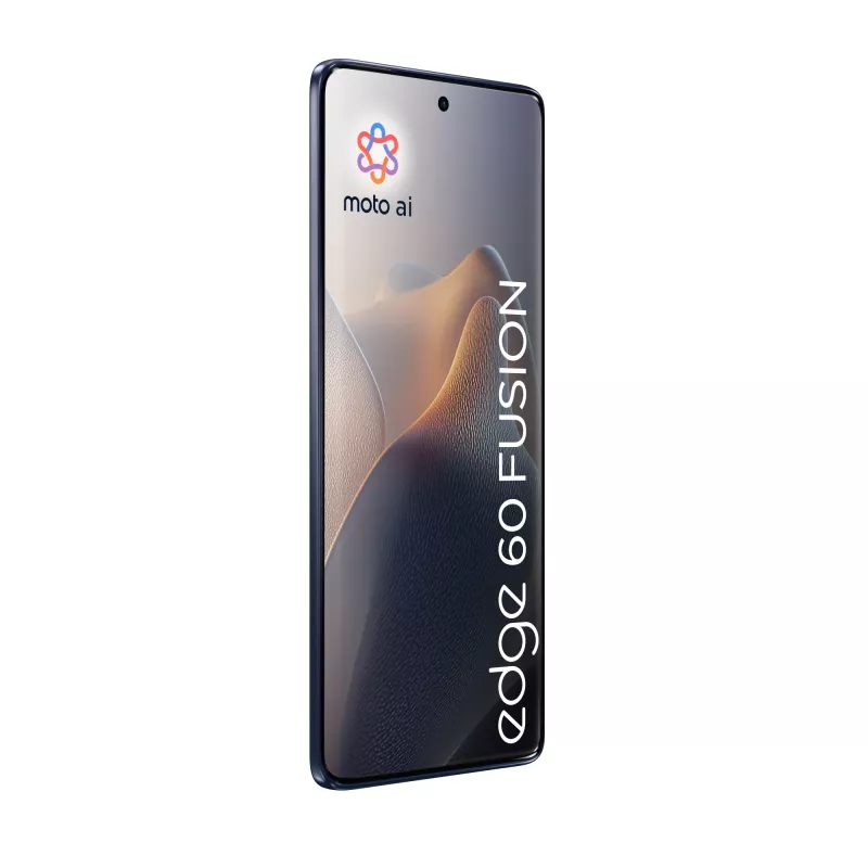 Smartphone Motorola edge 60 fusion — 6,67 Zoll OLED, MediaTek Dimensity 7300, 8 GB RAM, 256 GB, 50+13 MP, 5200 mAh, Dual SIM, Grau