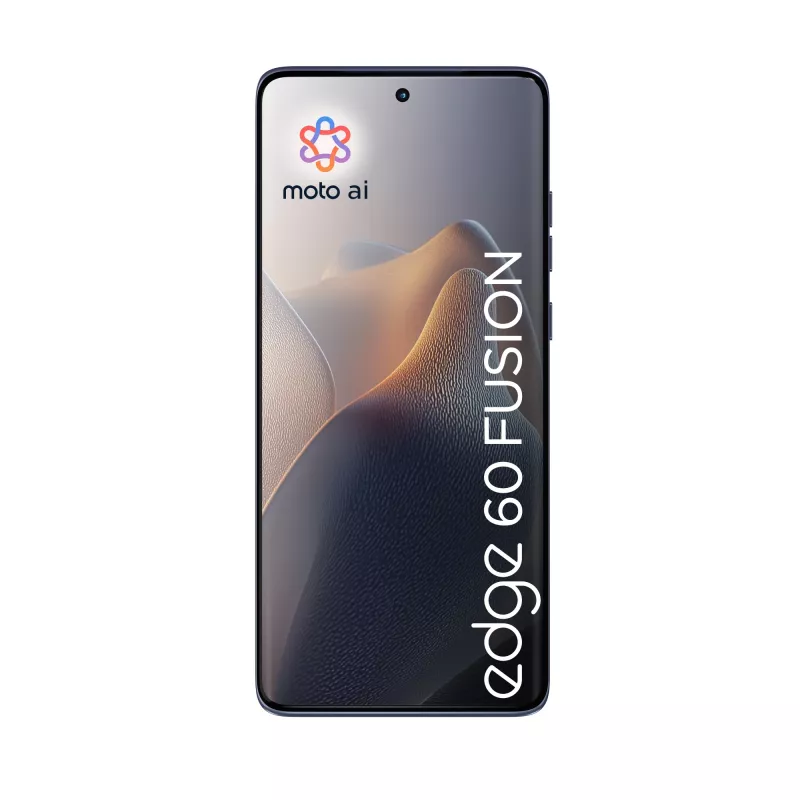 Smartphone Motorola edge 60 fusion — 6,67 Zoll OLED, MediaTek Dimensity 7300, 8 GB RAM, 256 GB, 50+13 MP, 5200 mAh, Dual SIM, Grau