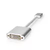Nedis CCTB37250AL02 Videoadapterkabel 0,2 m DisplayPort DVI-D Silber