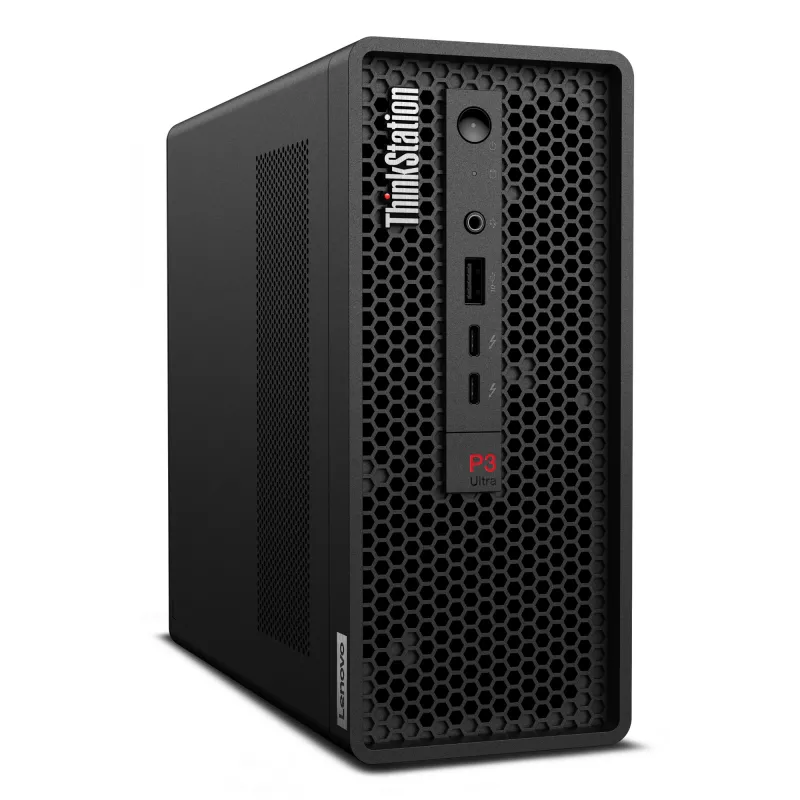 Lenovo ThinkStation P3 Ultra SFF Intel® Core™ i7 i7-14700K 32 GB DDR5-SDRAM 512 GB SSD Windows 11 Pro Workstation Schwarz
