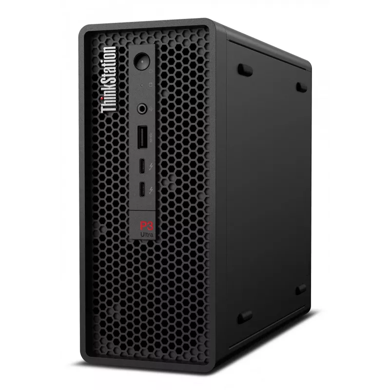 Lenovo ThinkStation P3 Ultra SFF Intel® Core™ i7 i7-14700K 32 GB DDR5-SDRAM 512 GB SSD Windows 11 Pro Workstation Schwarz