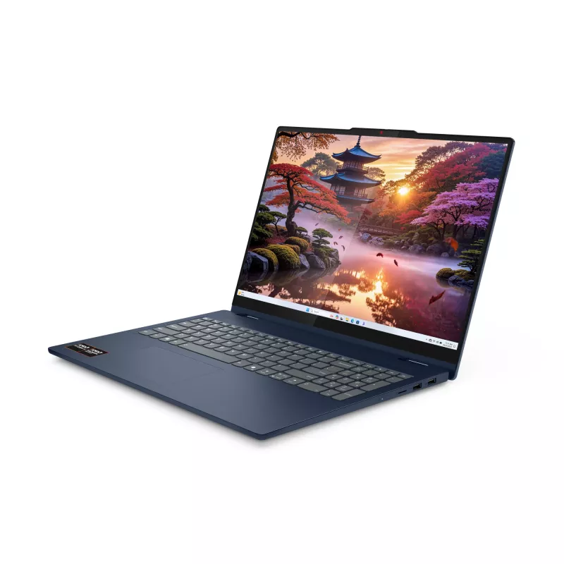 Lenovo IdeaPad 5 2-in-1 16AKP10 Copilot+ PC AMD Ryzen™ AI 5 340 Hybrid (2-in-1) 40,6 cm (16 Zoll) Touchscreen WUXGA 16 GB LPDDR5x-SDRAM 512 GB SSD Wi-Fi 7 (802.11be) Windows 11 Home Blau