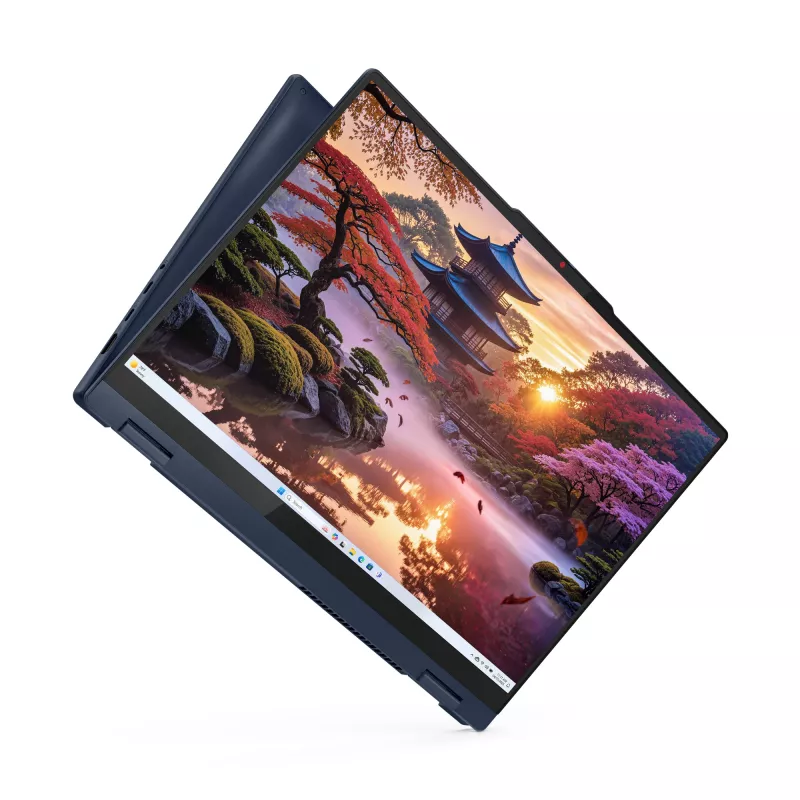 Lenovo IdeaPad 5 2-in-1 16AKP10 Copilot+ PC AMD Ryzen™ AI 5 340 Hybrid (2-in-1) 40,6 cm (16 Zoll) Touchscreen WUXGA 16 GB LPDDR5x-SDRAM 512 GB SSD Wi-Fi 7 (802.11be) Windows 11 Home Blau