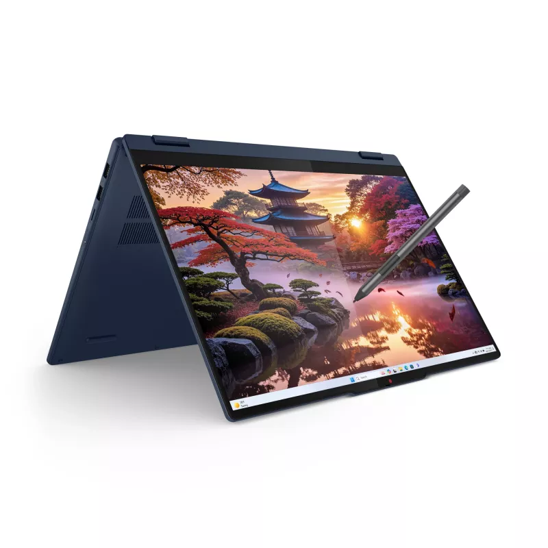 Lenovo IdeaPad 5 2-in-1 16AKP10 Copilot+ PC AMD Ryzen™ AI 5 340 Hybrid (2-in-1) 40,6 cm (16 Zoll) Touchscreen WUXGA 16 GB LPDDR5x-SDRAM 512 GB SSD Wi-Fi 7 (802.11be) Windows 11 Home Blau
