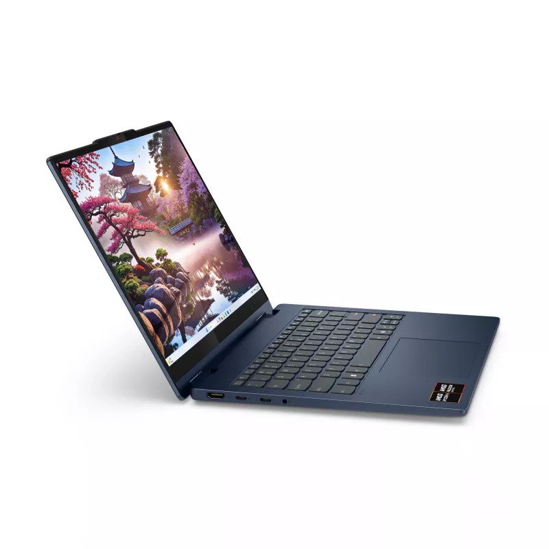 Lenovo IdeaPad 5 2-in-1 16AKP10 Copilot+ PC AMD Ryzen™ AI 5 340 Hybrid (2-in-1) 40,6 cm (16 Zoll) Touchscreen WUXGA 16 GB LPDDR5x-SDRAM 512 GB SSD Wi-Fi 7 (802.11be) Windows 11 Home Blau