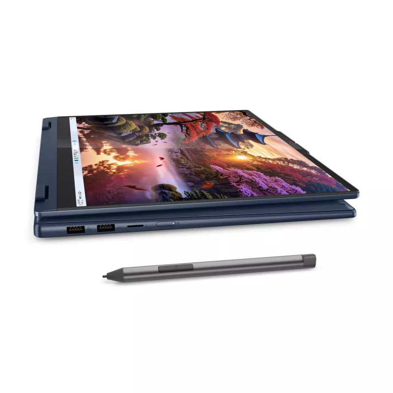 Lenovo IdeaPad 5 2-in-1 16AKP10 Copilot+ PC AMD Ryzen™ AI 5 340 Hybrid (2-in-1) 40,6 cm (16 Zoll) Touchscreen WUXGA 16 GB LPDDR5x-SDRAM 512 GB SSD Wi-Fi 7 (802.11be) Windows 11 Home Blau