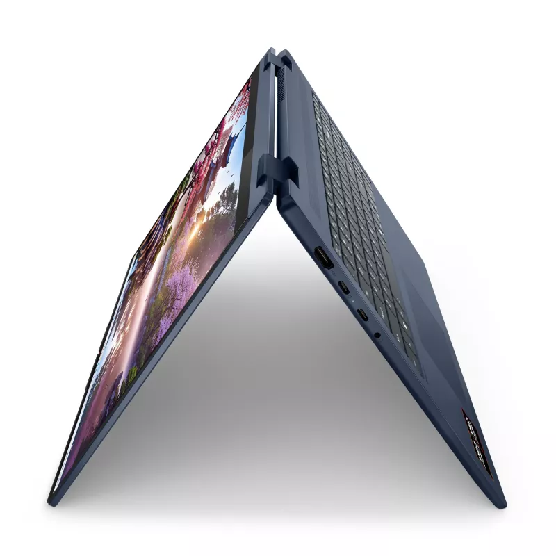 Lenovo IdeaPad 5 2-in-1 16AKP10 Copilot+ PC AMD Ryzen™ AI 5 340 Hybrid (2-in-1) 40,6 cm (16 Zoll) Touchscreen WUXGA 16 GB LPDDR5x-SDRAM 512 GB SSD Wi-Fi 7 (802.11be) Windows 11 Home Blau