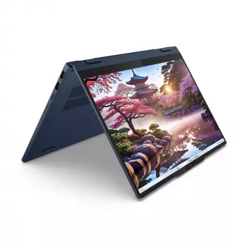 Lenovo IdeaPad 5 2-in-1 14AKP10 Copilot+ PC AMD Ryzen™ AI 7 350 Hybrid (2-in-1) 35,6 cm (14 Zoll) Touchscreen WUXGA 16 GB LPDDR5x-SDRAM 1 TB SSD Wi-Fi 7 (802.11be) Windows 11 Home Blau