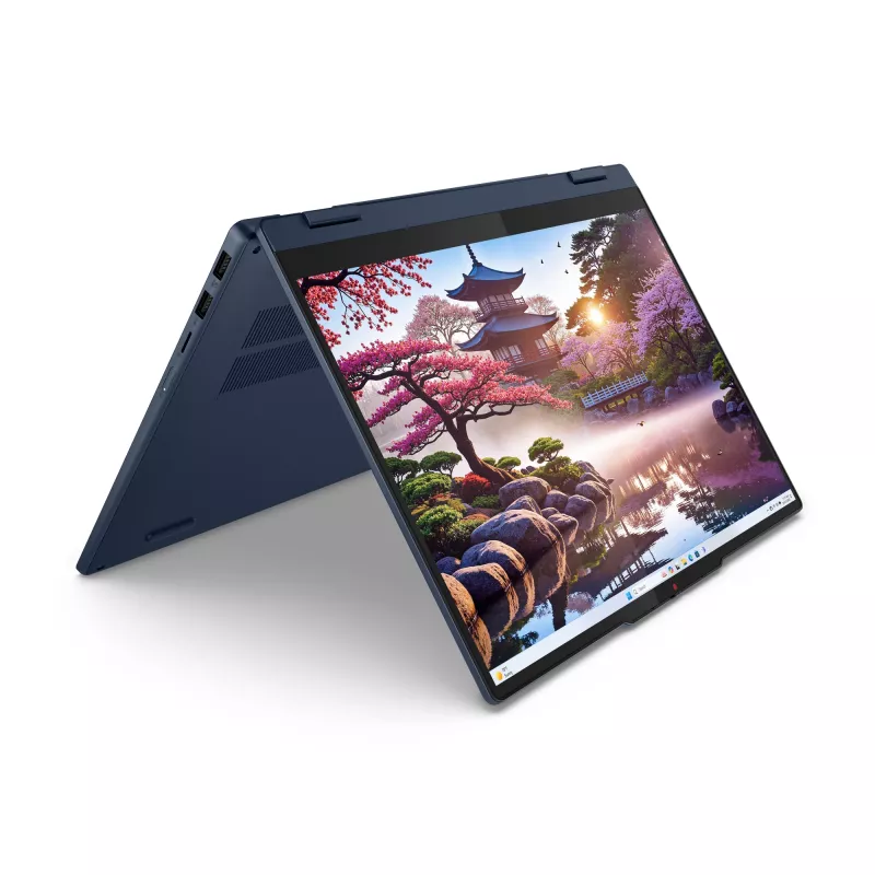 Lenovo IdeaPad 5 2-in-1 14AKP10 Copilot+ PC AMD Ryzen™ AI 7 350 Hybrid (2-in-1) 35,6 cm (14 Zoll) Touchscreen WUXGA 16 GB LPDDR5x-SDRAM 1 TB SSD Wi-Fi 7 (802.11be) Windows 11 Home Blau