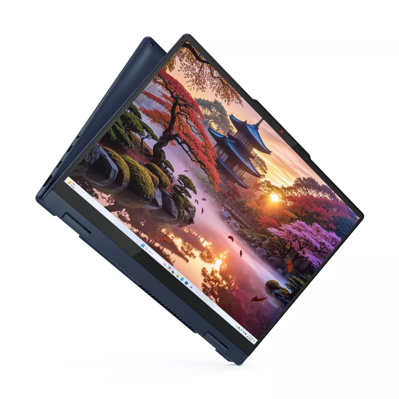 Lenovo IdeaPad 5 2-in-1 14AKP10 Copilot+ PC AMD Ryzen™ AI 7 350 Hybrid (2-in-1) 35,6 cm (14 Zoll) Touchscreen WUXGA 16 GB LPDDR5x-SDRAM 1 TB SSD Wi-Fi 7 (802.11be) Windows 11 Home Blau