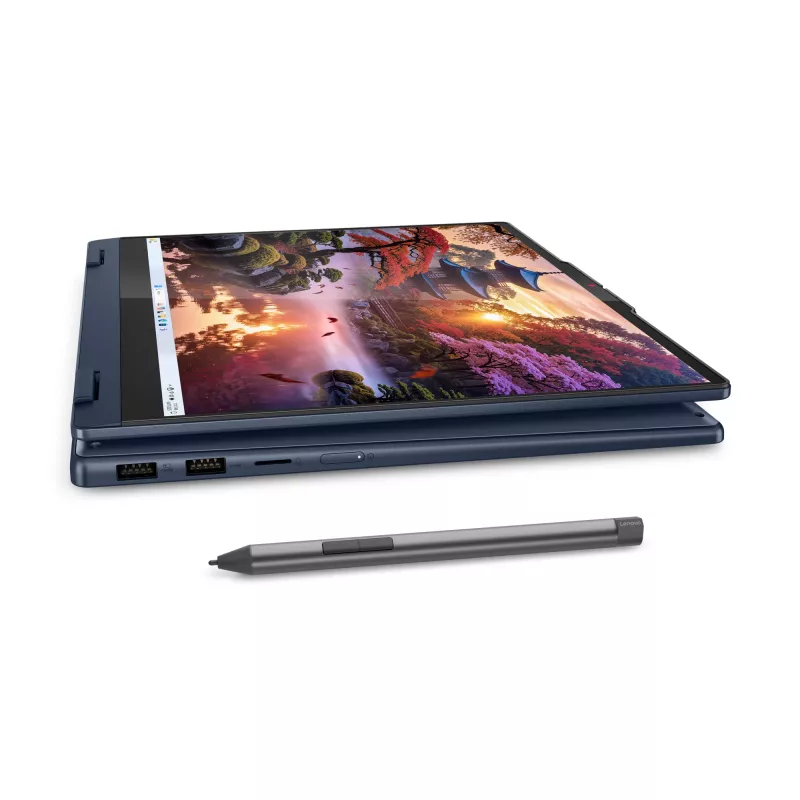 Lenovo IdeaPad 5 2-in-1 14AKP10 Copilot+ PC AMD Ryzen™ AI 7 350 Hybrid (2-in-1) 35,6 cm (14 Zoll) Touchscreen WUXGA 16 GB LPDDR5x-SDRAM 1 TB SSD Wi-Fi 7 (802.11be) Windows 11 Home Blau