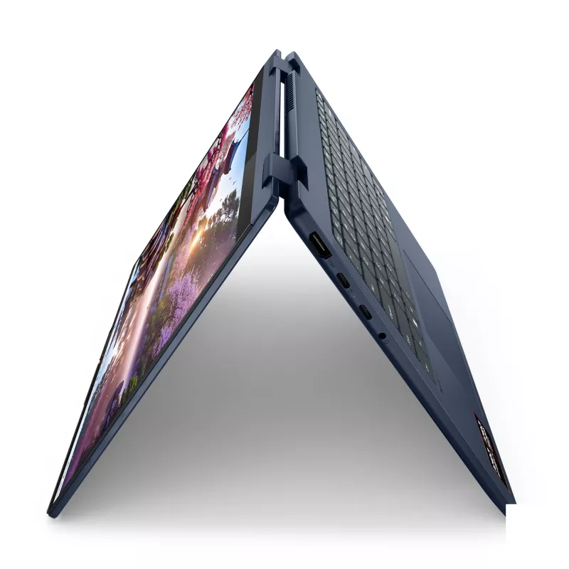 Lenovo IdeaPad 5 2-in-1 14AKP10 Copilot+ PC AMD Ryzen™ AI 7 350 Hybrid (2-in-1) 35,6 cm (14 Zoll) Touchscreen WUXGA 16 GB LPDDR5x-SDRAM 1 TB SSD Wi-Fi 7 (802.11be) Windows 11 Home Blau