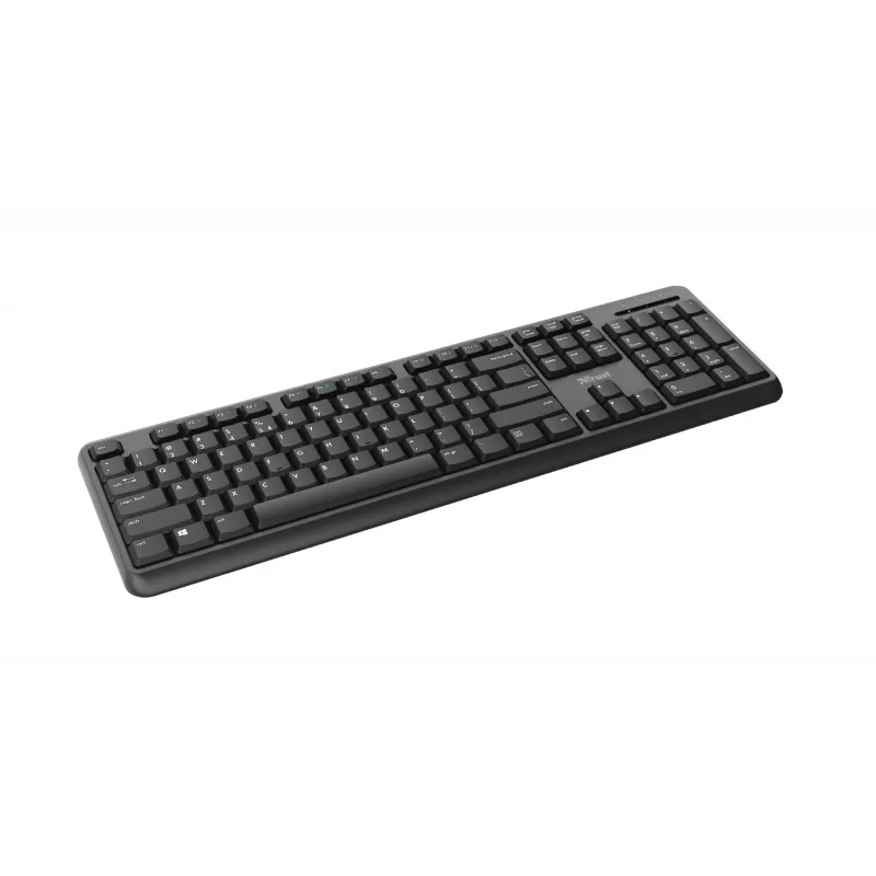 Trust TK-350 Tastatur Office RF Wireless QWERTZ Deutsch Schwarz