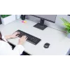 Trust TKM-350 Tastatur Maus inklusive Office RF Wireless QWERTZ Deutsch Schwarz