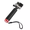 Monopod Hama 00004458 1/4 Zoll Kunststoff Schwarz Rot Höhe 19 cm