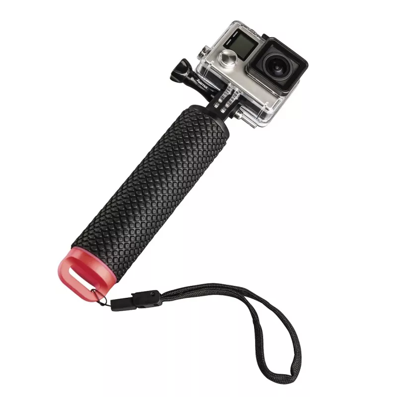 Monopod Hama 00004458 1/4 Zoll Kunststoff Schwarz Rot Höhe 19 cm