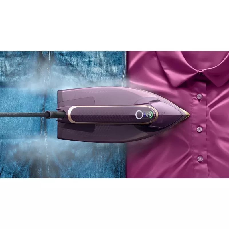Dampfbügeleisen Philips DST8040/30 — 3000 W, 0,35 l Tank, SteamGlide Elite Bügelsohle, Vertikaldampf