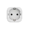 Hama 00223438 Netzstecker-Adapter Typ B Typ C (Eurostecker)+Typ F Weiß