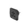 Hama 00223454 Netzstecker-Adapter Typ E/F Hybrid Universal Schwarz