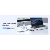 USB Type-C Hub UGREEN 20956A mit HDMI und USB 3.0, 5 Gbit/s, 4K 3840x2160, Silber