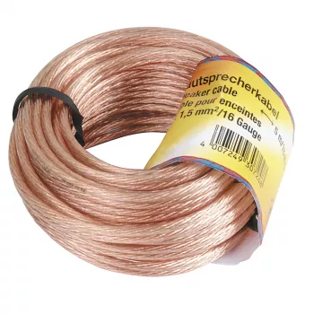 Hama 00205142 Audiokabel 10 m Transparent